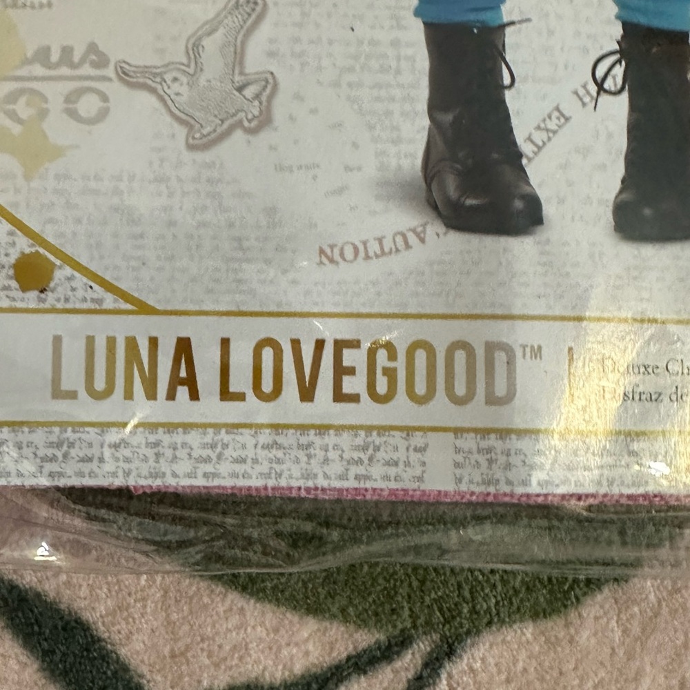 Luna Lovegood Outfit Harry Potter kid’s costume Size 7/8 Wizarding World New‎ - Picture 4 of 7